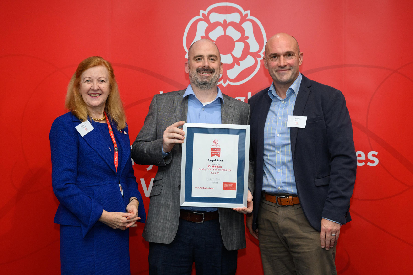 Chapel Down Wins Visit England Quality Food and Drink Accolade