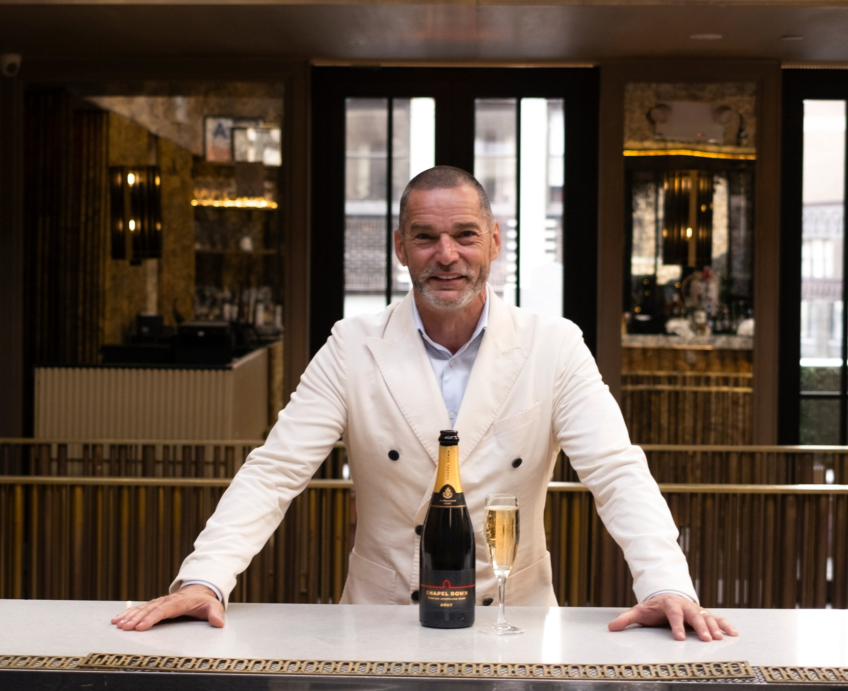 Chapel Downtown! Fred Sirieix joins Chapel Down in New York for the ultimate sparkling wine taste test