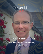 Chapel Down CEO James Pennefather Named Among '50 Most Influential People in British Luxury'