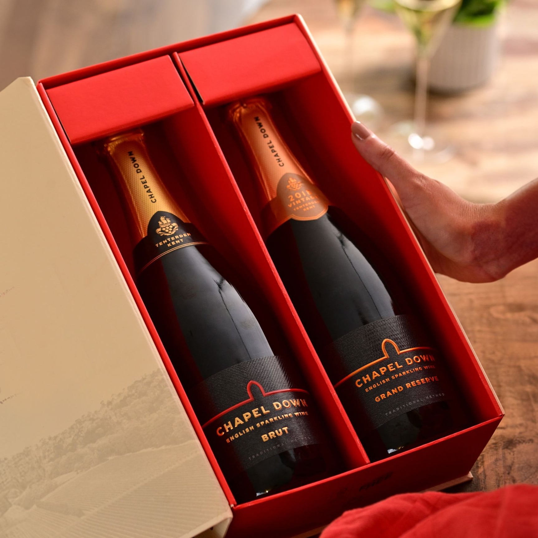 Grand Reserve and Brut in a Gift Box