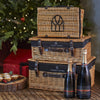 chapel down hamper and brut nv bottles