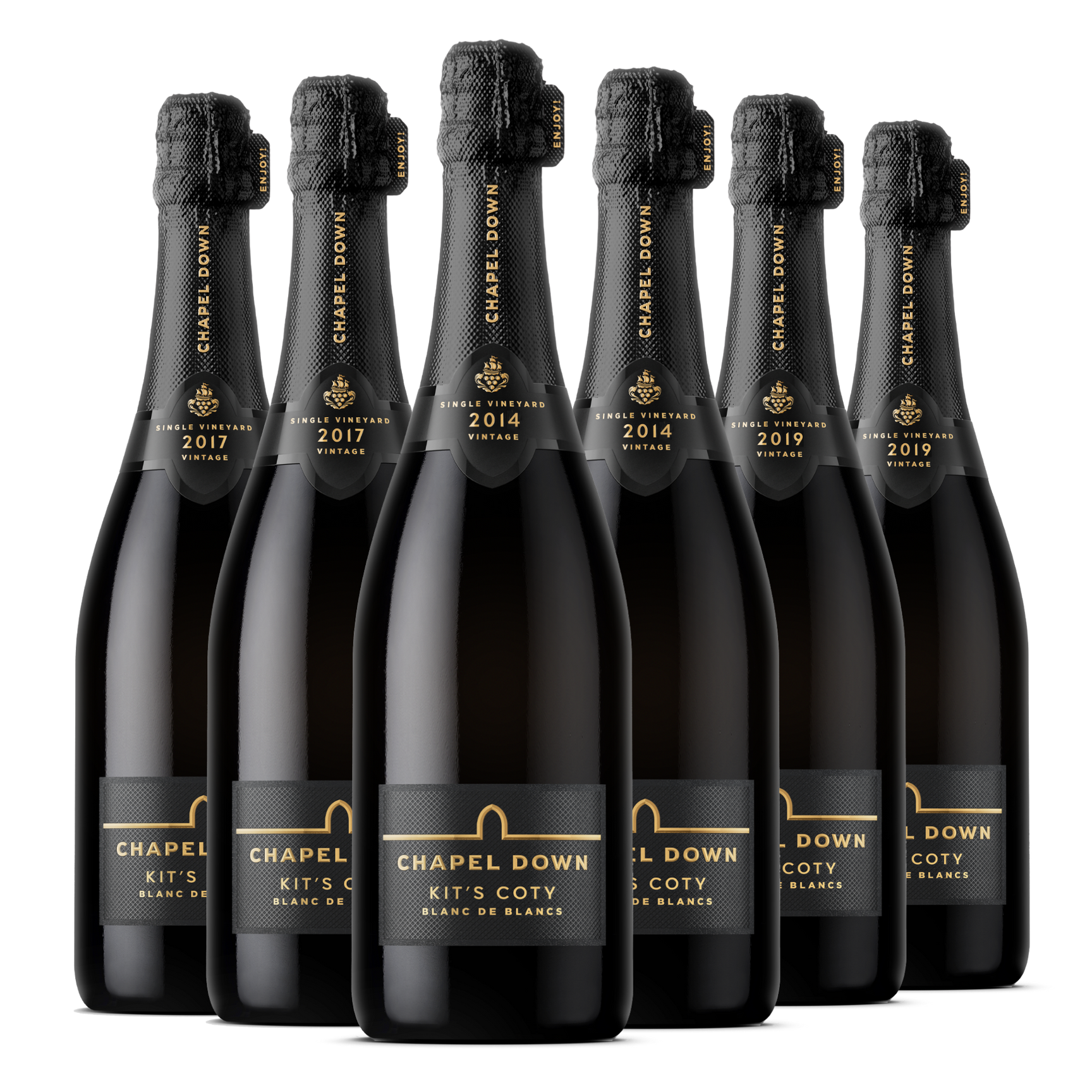 Kit's Coty Blanc de Blancs Vertical Tasting Case