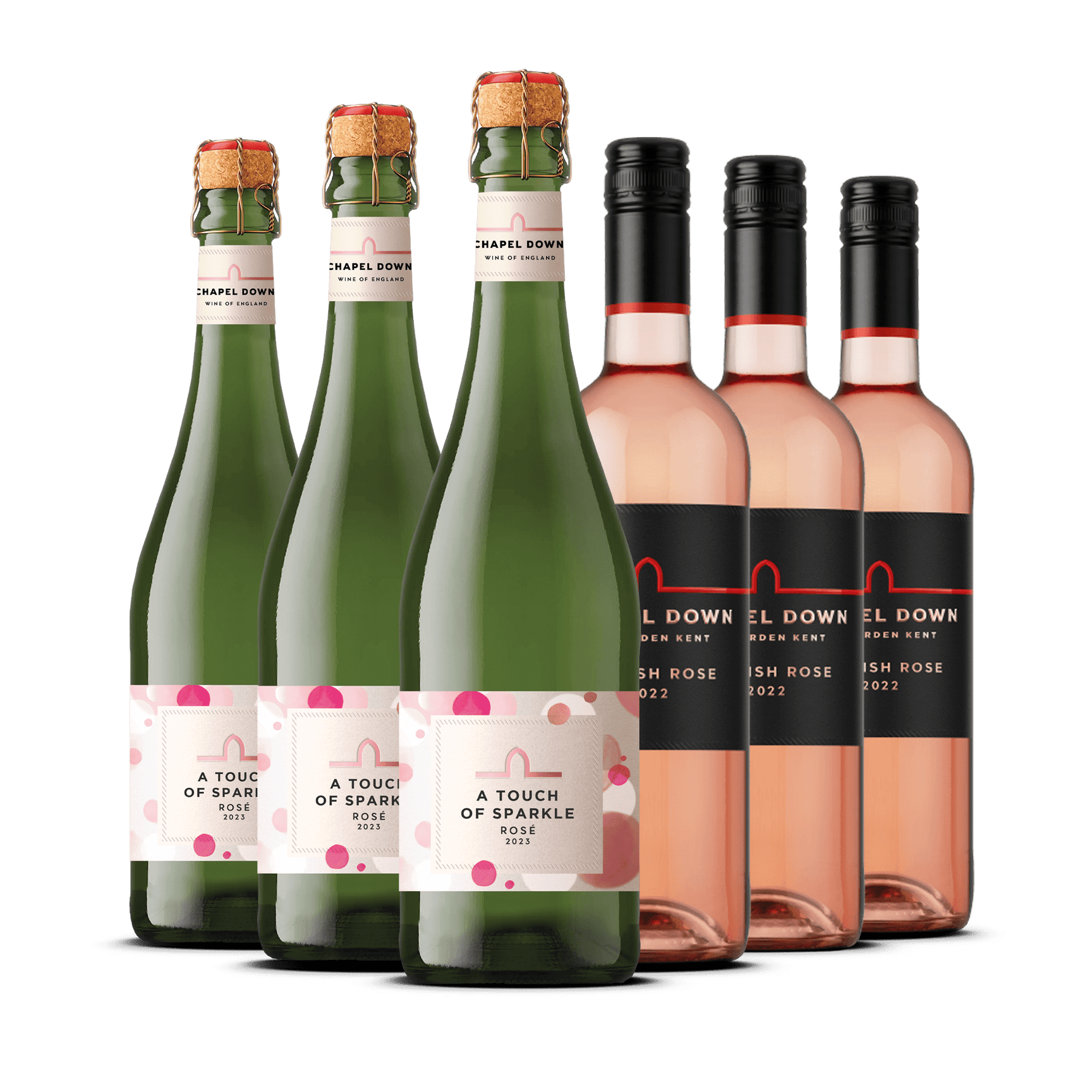 A TOUCH OF ENGLISH ROSÉ MIXED CASE