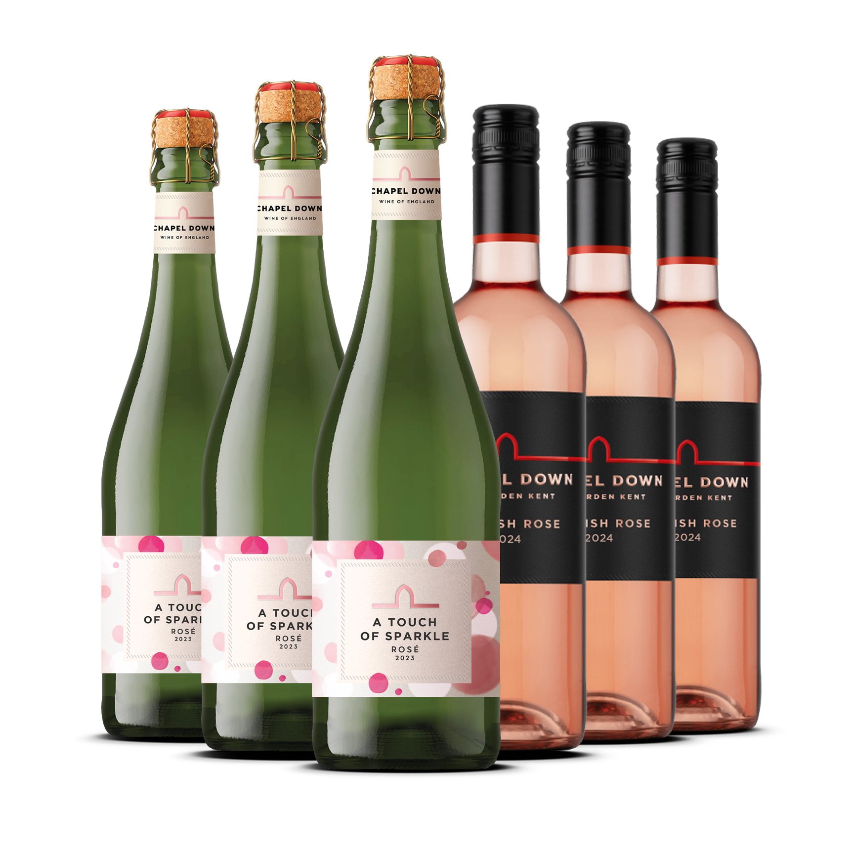 A Touch of English Rosé Mixed Case