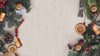 Chapel Down Corks on Christmas time wreath
